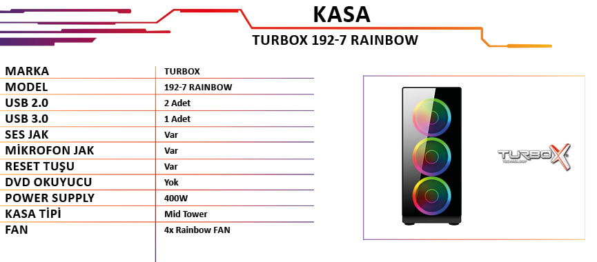 Turbox Intel I7 3 Gen 16gb Ram 480gb Ssd 4gb Gtx1050ti Ekran Karti Masaustu Oyun Bilgisayari Fiyatlari Ozellikleri Ve Yorumlari En Ucuzu Akakce